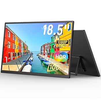 Amazon.co.jp: 18.5インチモバイルモニター Miktver 178°視野角